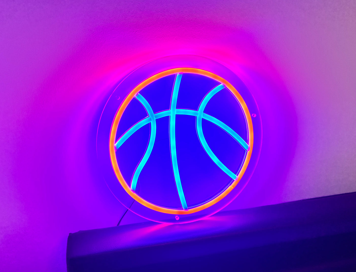 Basketball LED Neon Sign