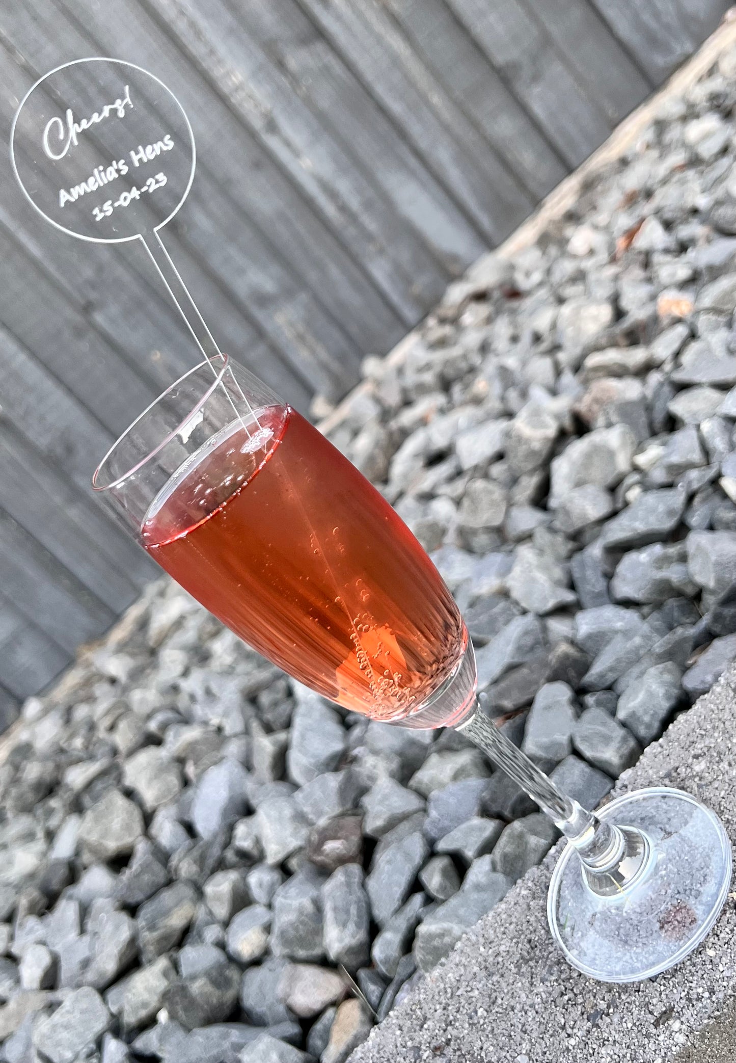 Personalised Acrylic Drink Stirrer