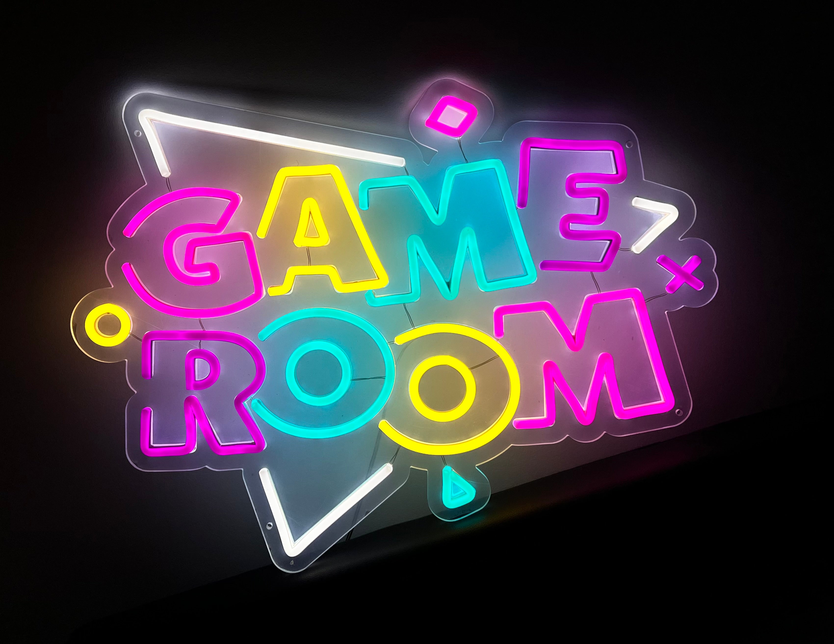 Gameroom Led Sign For Bedroom Decor