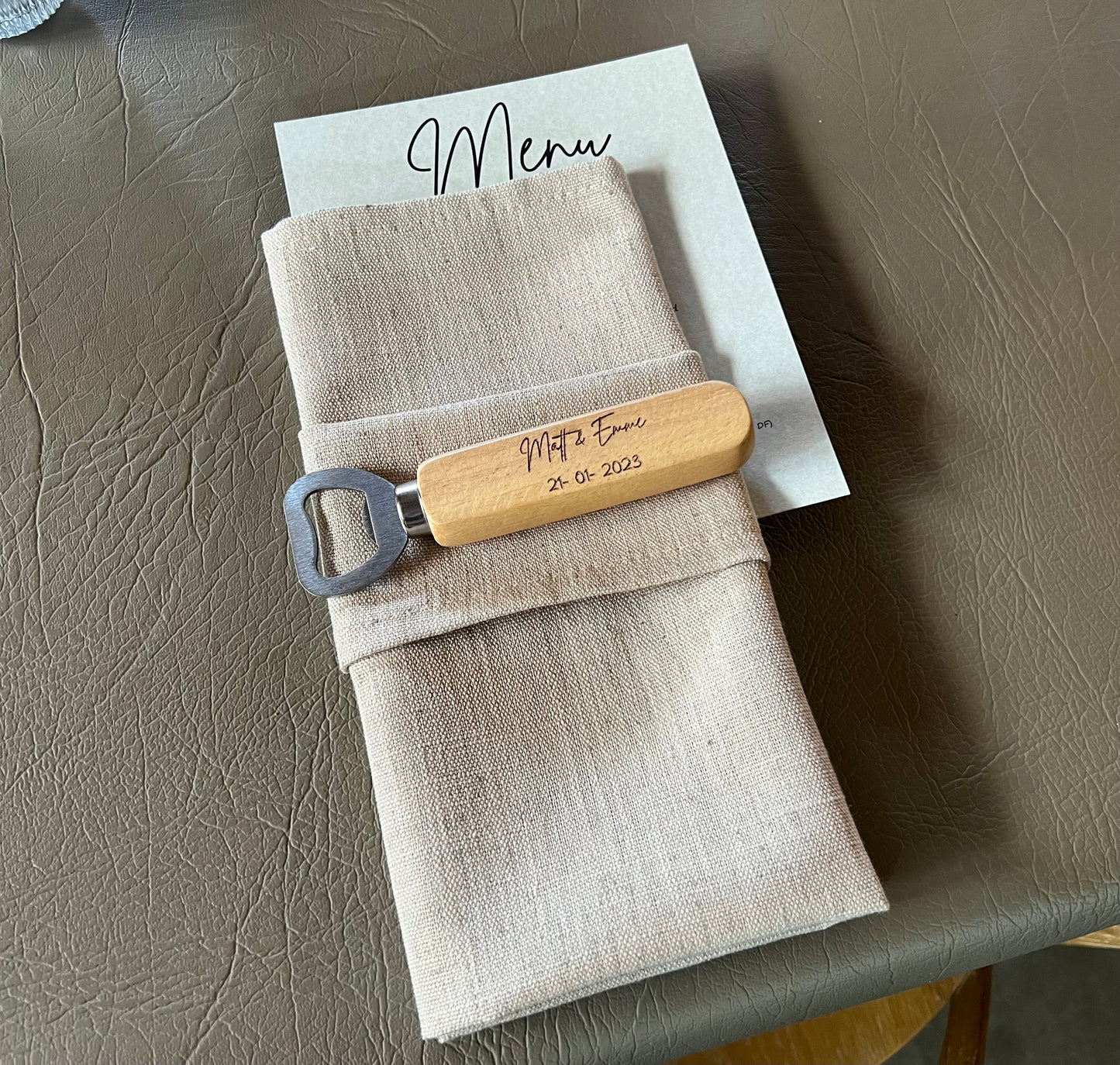 Personalised Wooden Bottle Opener