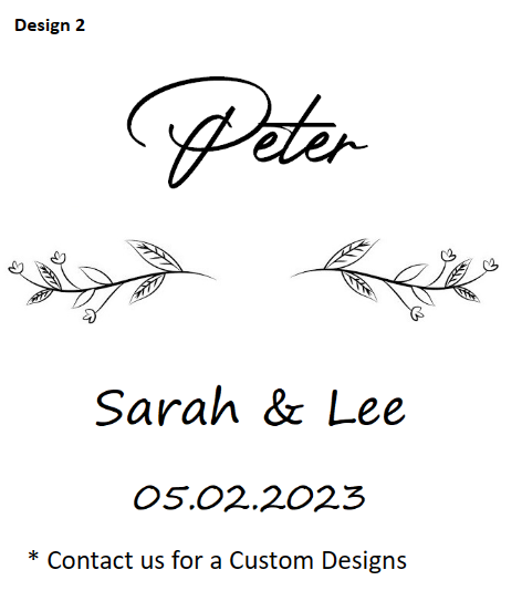 Personalised Wooden Name Coaster
