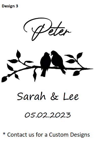 Personalised Wooden Name Coaster