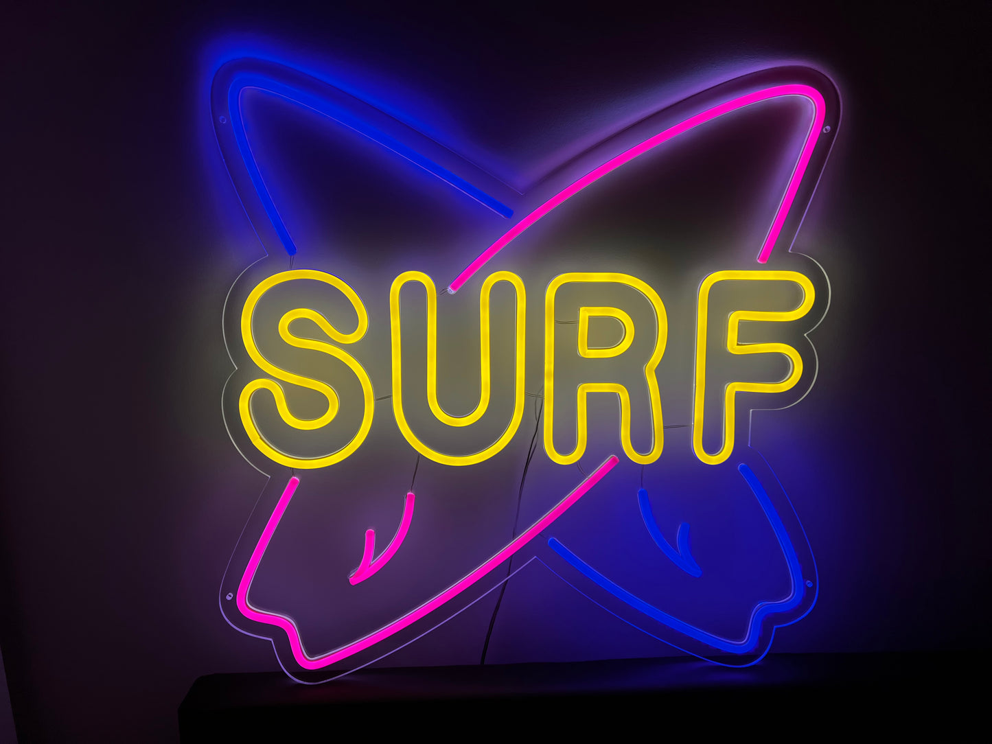 Surf LED Neon Sign