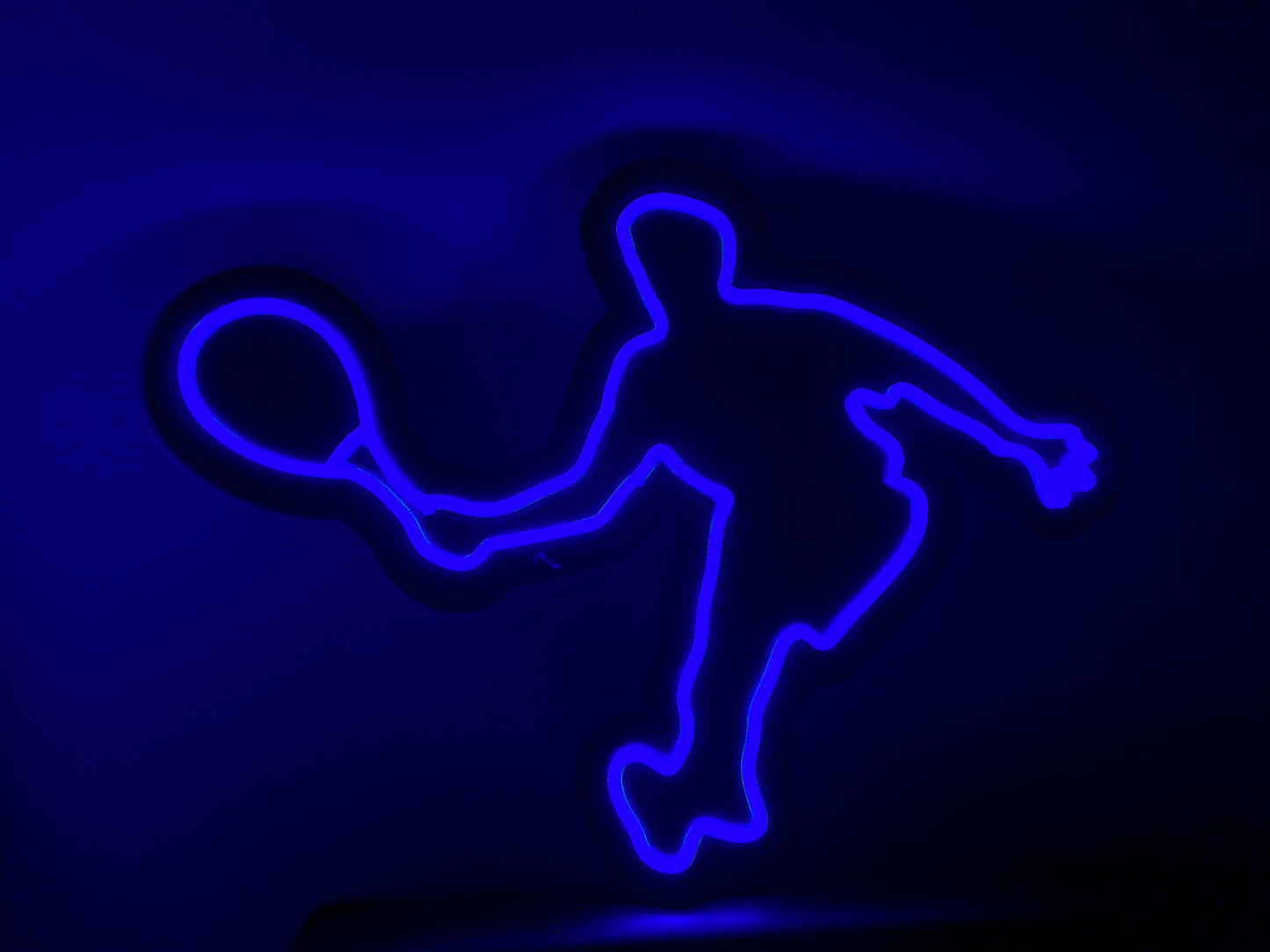 Tennis Man LED Neon Sign