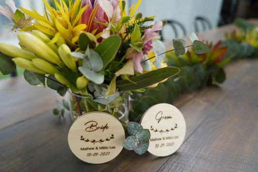 Personalised Wooden Name Coaster