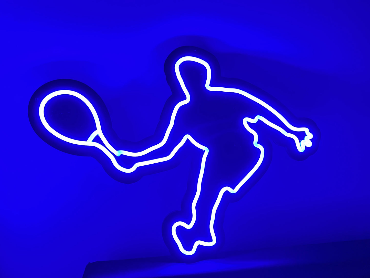 Tennis Man LED Neon Sign